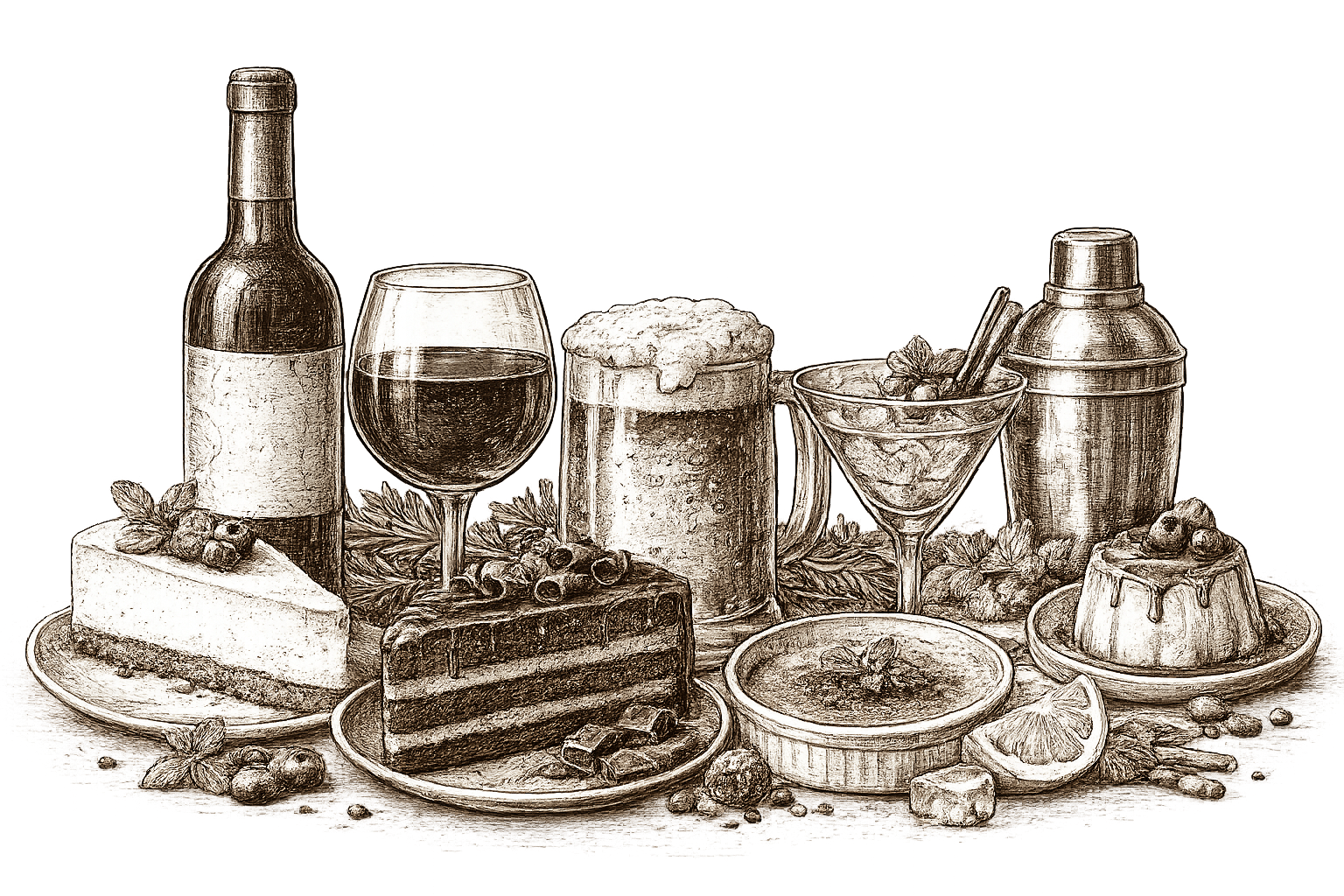 Vinos y bebidas mediterráneas