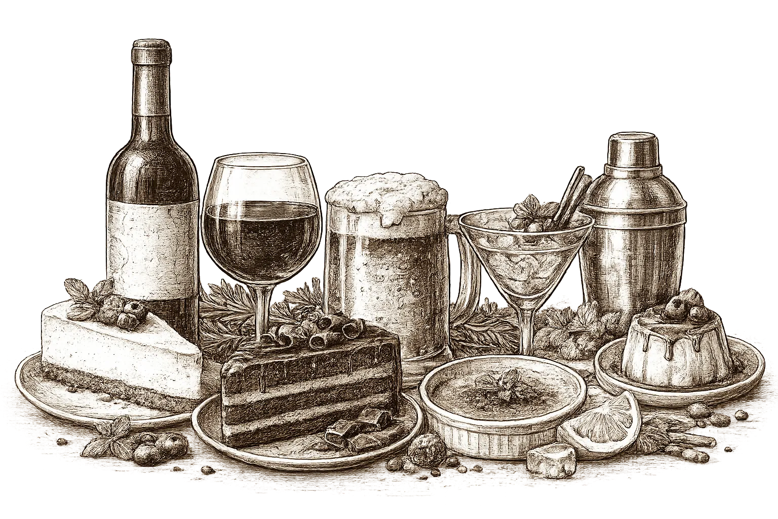 Vinos y bebidas mediterráneas