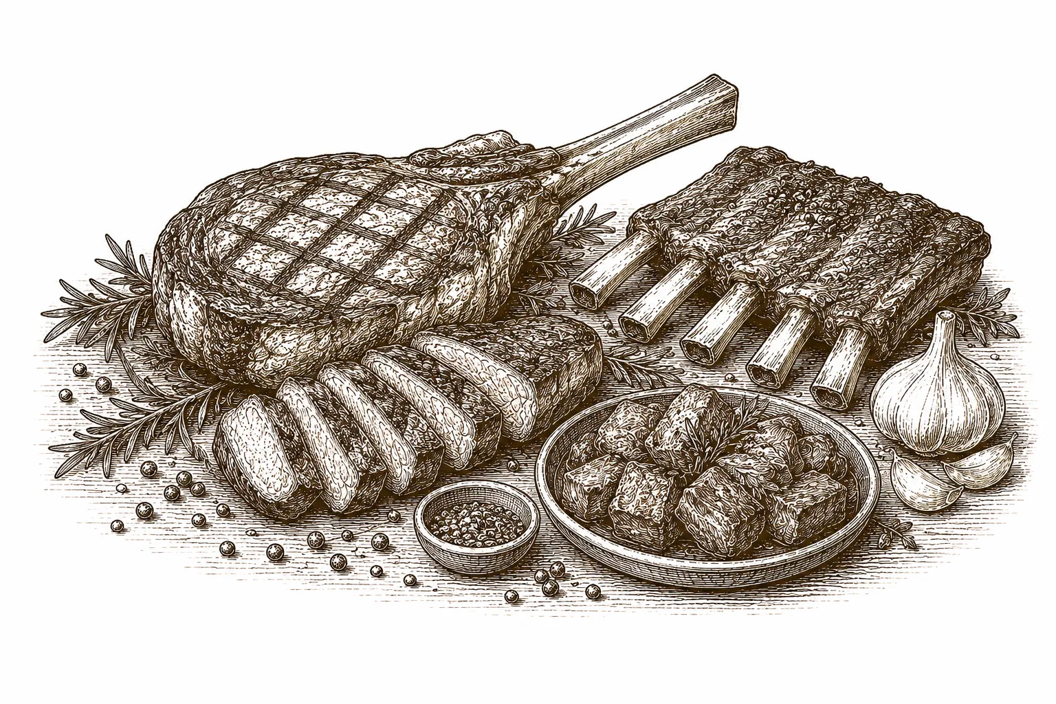 Carnes a la brasa