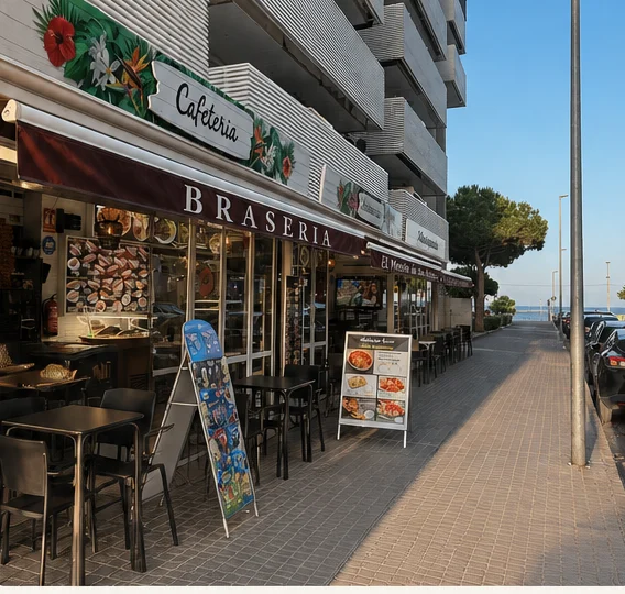 Restaurante mediterráneo en Blanes a pocos metros del mar