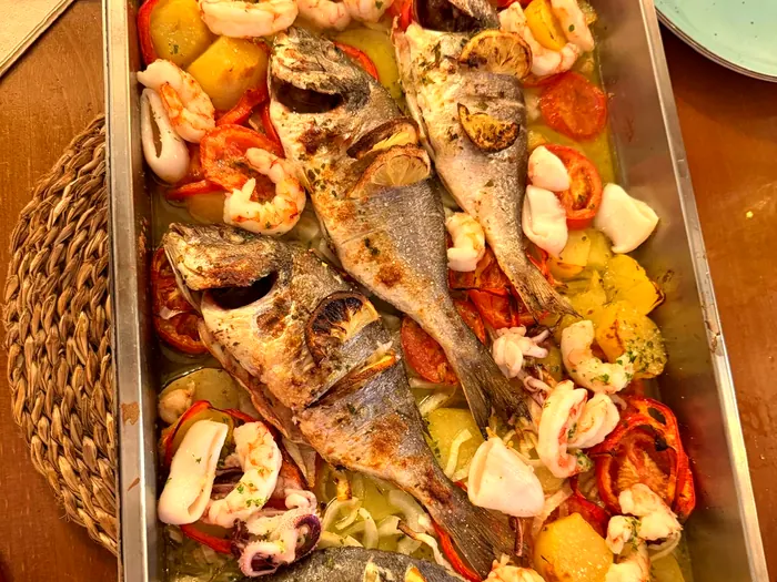 Doradas al horno